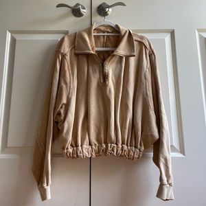 Free People Quarter Zip
